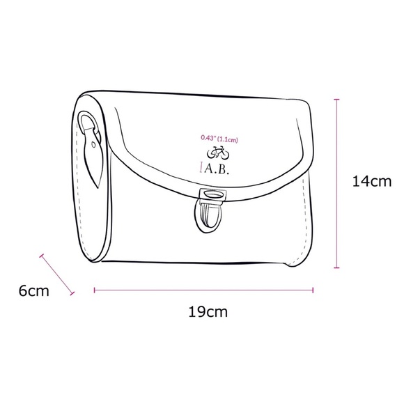 Cambridge Satchel|Women’s The Pushlock Leather Crossbody Bag Monogrammed( MJA) - Picture 3 of 13